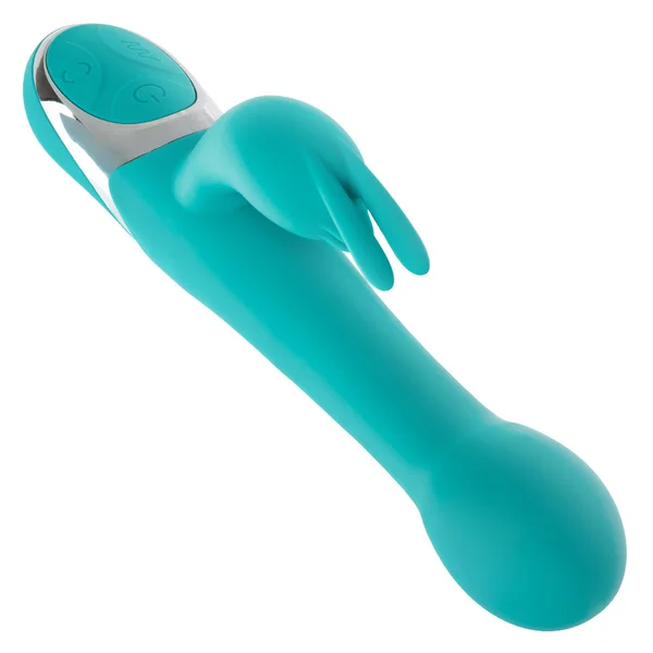 Enchanted Oscillate Rechargeable Silicone Dual Stimulation Vibrator With Thrusting, Rotating Beaded Head By CalExotics — image 21 of 23