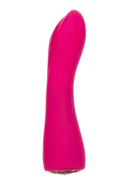 Gem Vibe Collection 7" Curve Rechargeable Waterproof Silicone G-Spot Vibrator By CalExotics - Pink — image 22 of 25