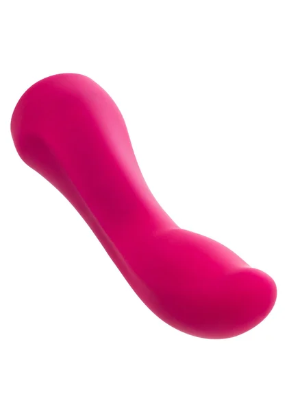 Gem Vibe Collection 7" Glider Rechargeable Waterproof Silicone G-Spot Vibrator By CalExotics - Pink — image 21 of 25