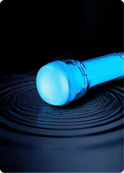 KIIROO Feel Glow Stroker Glow In The Dark Penis Masturbator — image 9 of 11