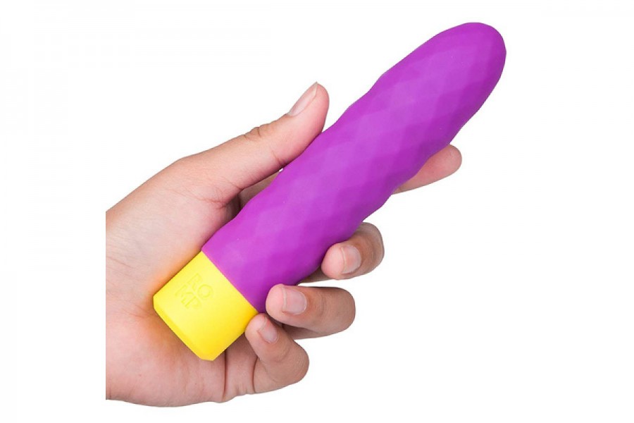 Romp Beat Diamond Textured 6" Bullet Vibrator