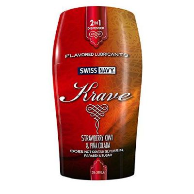 Swiss Navy Krave 2 In 1 Flavored Personal Lubricants 50ml
