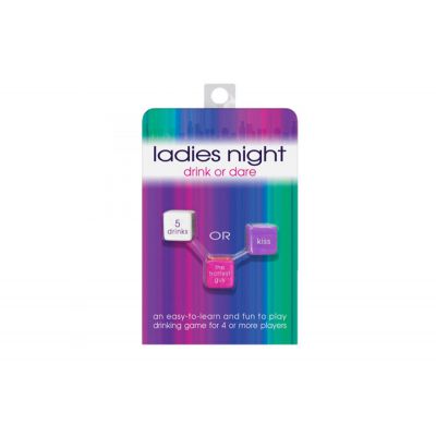 Ladies Night Drink or Dare Dice Game