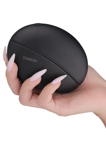 SVAKOM Pulse Galaxie App Enabled Pressure Wave Clitoral Stimulator With Starlight Projector - Midnight Black — image 25 of 25