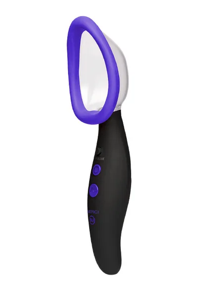 Doc Johnson Merci Pumped 9.25" Vibrating Automatic Pussy Pump — image 4 of 4