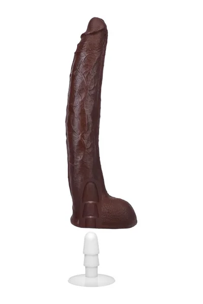 Doc Johnson Signature Cocks Damion Dayski 12" Realistic Dildo with Suction Cup — image 8 of 12