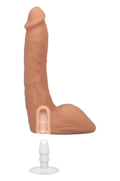 Doc Johnson Signature Cocks Codey Steele 8" Realistic Dildo with Suction Cup — image 8 of 12