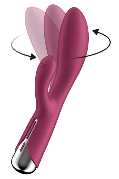 Satisfyer Spinning Rabbit 1 Rotating 7.9" Rabbit Vibrator — image 8 of 12