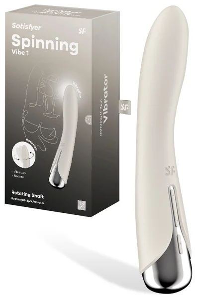 Satisfyer Spinning Vibe 1 Rotating 6.9" G Spot Vibrator — image 11 of 12