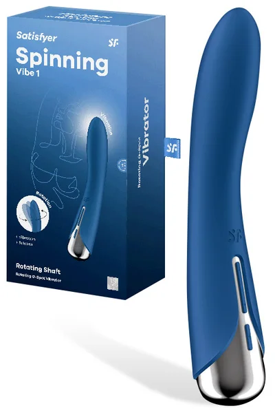 Satisfyer Spinning Vibe 1 Rotating 6.9" G Spot Vibrator — image 9 of 12