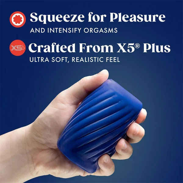 Rize Turbine Self-Lubricating Stroker Blue — image 9 of 13