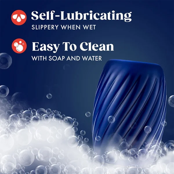 Rize Turbine Self-Lubricating Stroker Blue — image 12 of 13