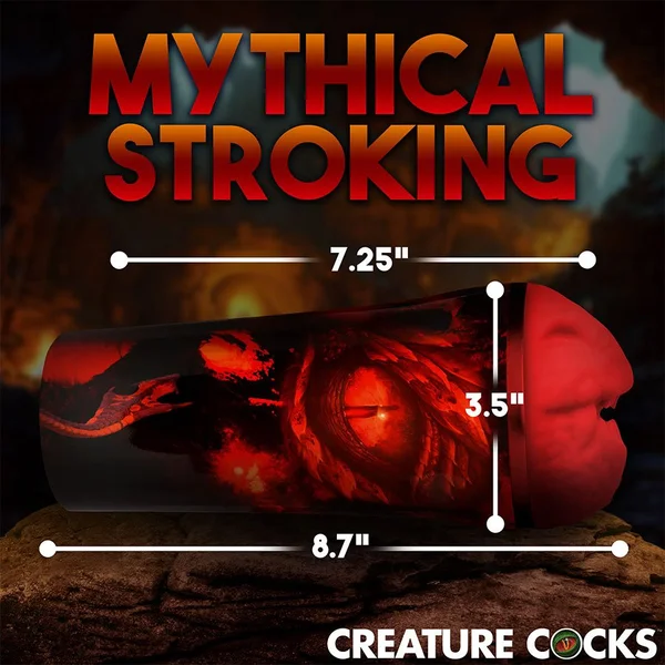 Dragon Snatch Mystical Red Male Masturbator — image 3 of 8