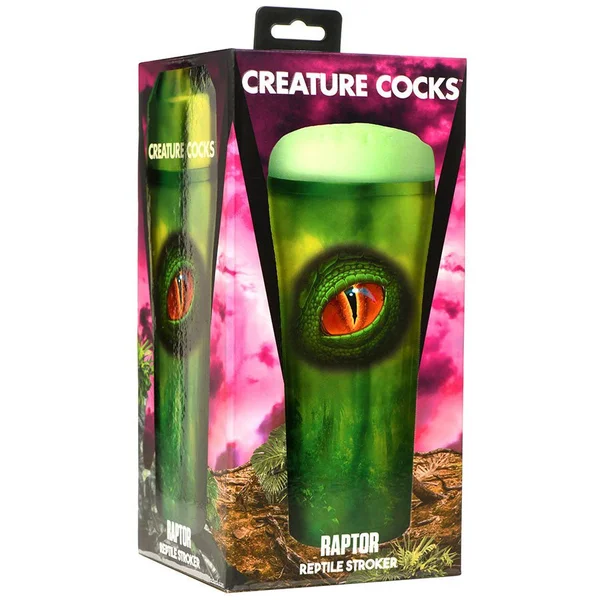 Raptor Reptile Green Male Masturbator — image 8 of 8