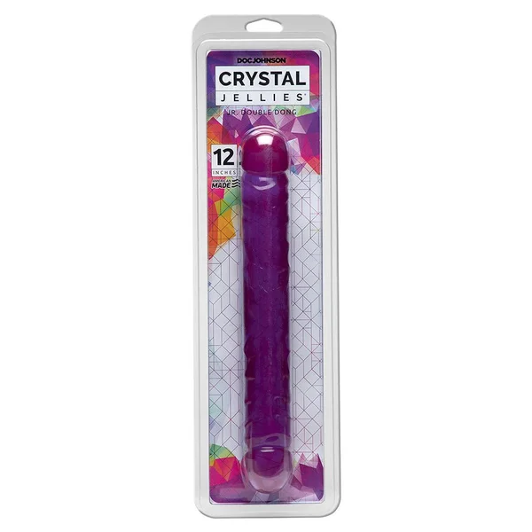 12 Inch Crystal Jellies Jr. Double Dildo — image 7 of 7