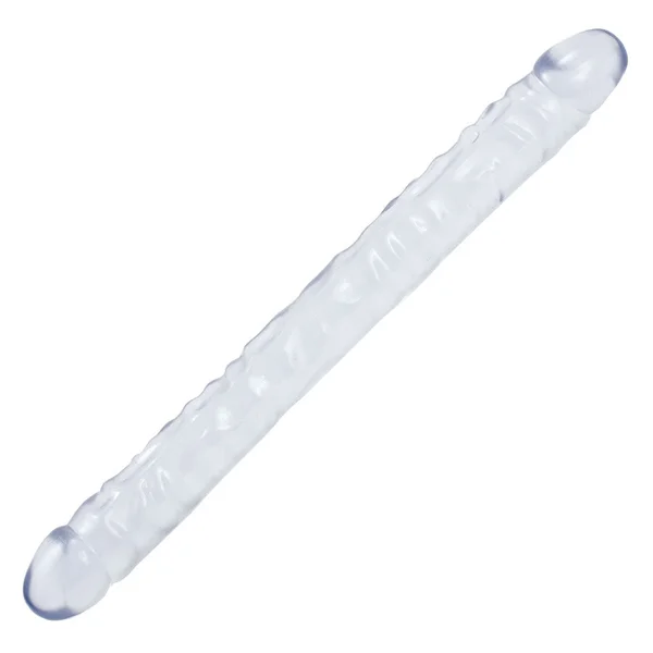 18 Inch Crystal Jellies Double Ended Dildo — image 2 of 7