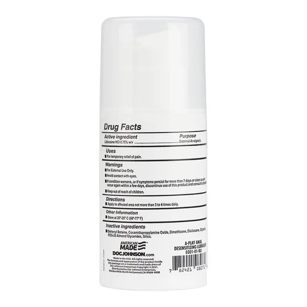 A Play Anal Desensitizing Hybrid Gel 3.4 oz — image 2 of 2