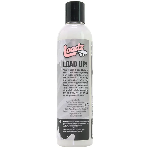 Cum Load Unscented Water-Based Semen Lube 8 oz — image 2 of 2