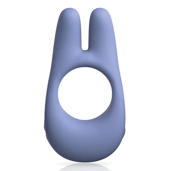 JimmyJane Deimos Rechargeable Blue Silicone Dual Vibe Cock Ring — image 6 of 8
