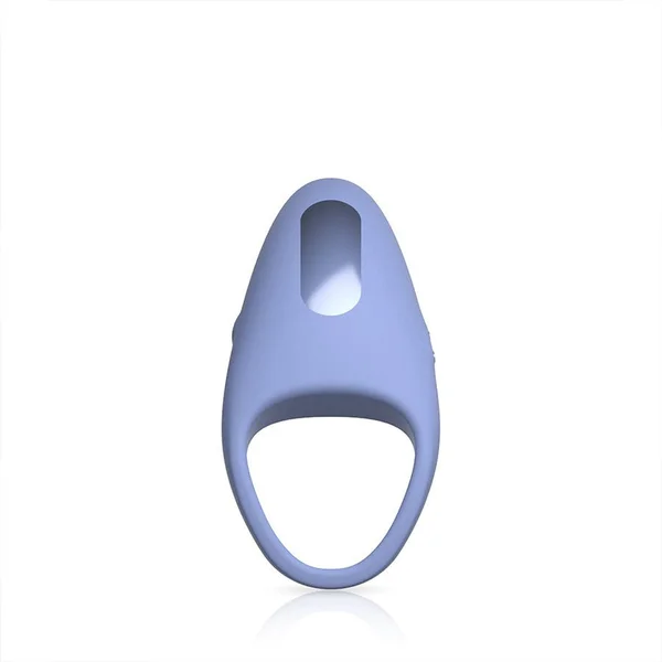 JimmyJane Tarvos Rechargeable Blue Silicone Cock Ring with Remote — image 8 of 8