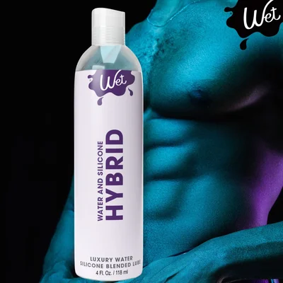 Wet Hybrid Water Silicone Blend Based Lubricant
