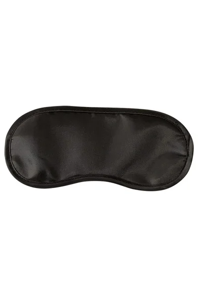 Curious Candy Black Satin Eye Mask — image 3 of 4