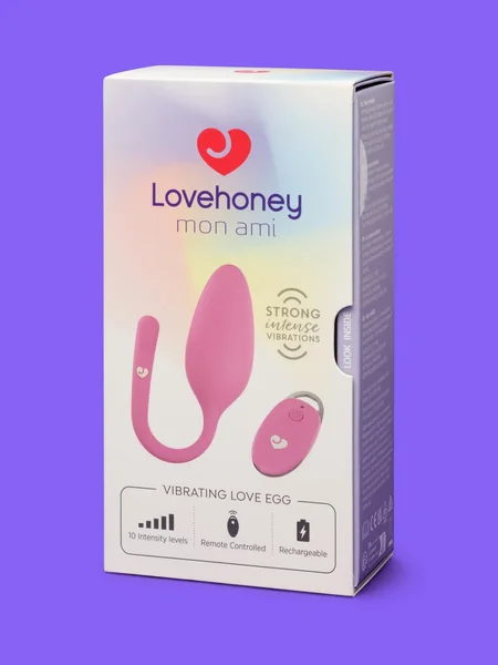 Lovehoney mon ami Remote Control Vibrating Love Egg