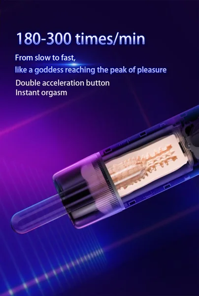 Automated Thrusting and Vibrating Warming Masturbator - Up To 300 Thrusts Per Minute! — image 24 of 25