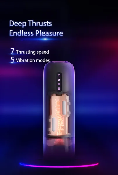 Automated Thrusting and Vibrating Warming Masturbator - Up To 300 Thrusts Per Minute! — image 25 of 25