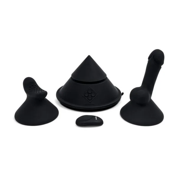 Cowgirl Cone Premium Sex Machine with Remote and App Control - Black — image 5 of 9