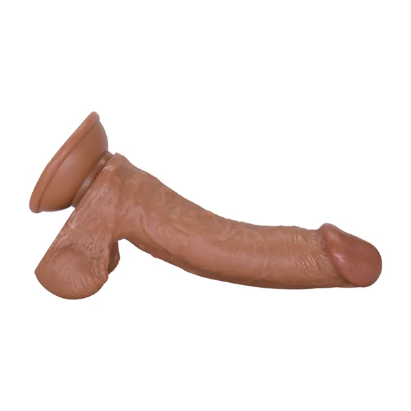 Real-Feel 6.5 Inch G-Spot Dildo with Balls — image 5 of 6