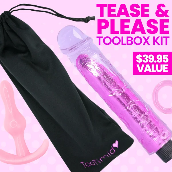 Tease & Please Toolbox Kit | 4 Toy Pleasure Bundle — image 7 of 12