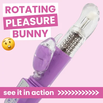 Rotating G Spot Stroking Rabbit Vibrator