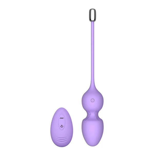 The Menina - Bouncing and Rolling Silicone Vibrating Kegel Exerciser with Remote — image 13 of 13