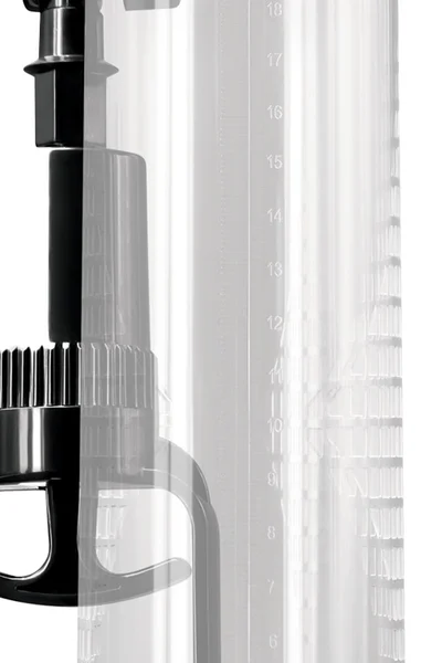 nsnovelties 8" Penis Pump with Pressure Gauge & Trigger Handle