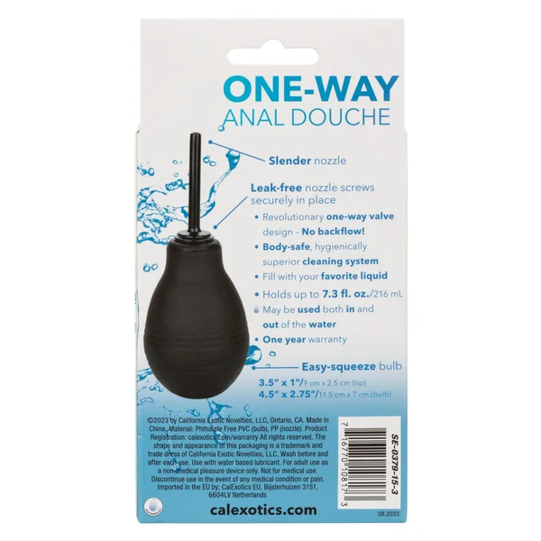 One Way Anal Douche - Black — image 10 of 15