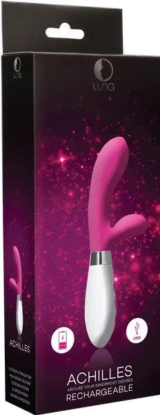 Luna Achilles Rechargeable Rabbit Vibrator — image 9 of 9