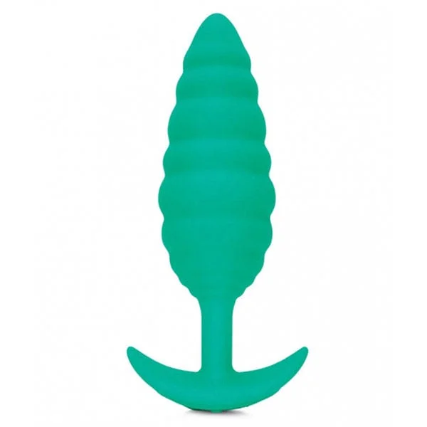 b-Vibe Zoe Ligon Collection Twist Ribbed Texture Butt Plug