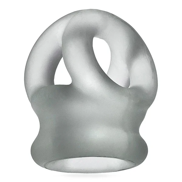 Oxballs Tri-Squeeze 3-Ring Ballstretching Sling Clear Ice