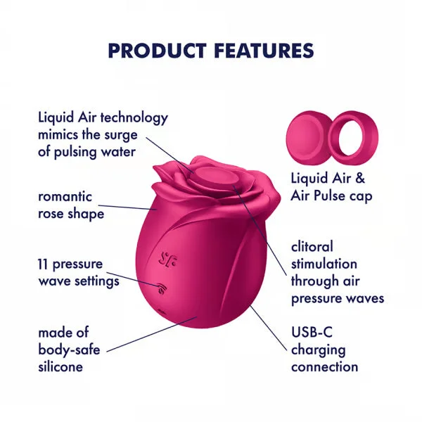 Satisfyer Pro 2 Classic Blossom Air Pulse Vibrator — image 10 of 12