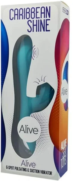 Alive Caribbean Shine G-Spot Pulsating & Suction Rechargeable Rabbit Vibrator — image 11 of 11