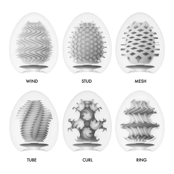 Tenga Easy Ona-Cap Egg Wonder Package 6 Pack Strokers — image 6 of 7