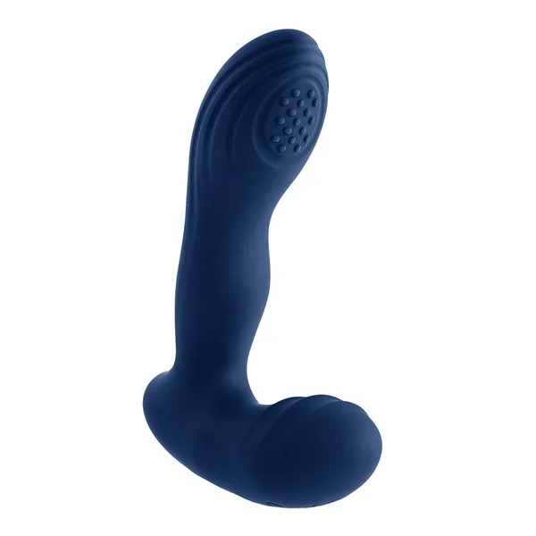 Playboy Pleasure Pleaser Rechargeable Vibrating Tapping Prostate Massager with Remote