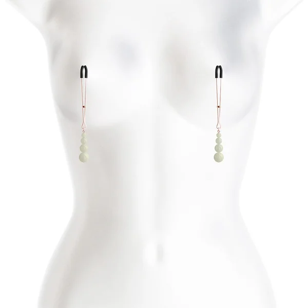 Bound Nipple Clamps 2 Rose Gold Glow in the Dark — image 4 of 4