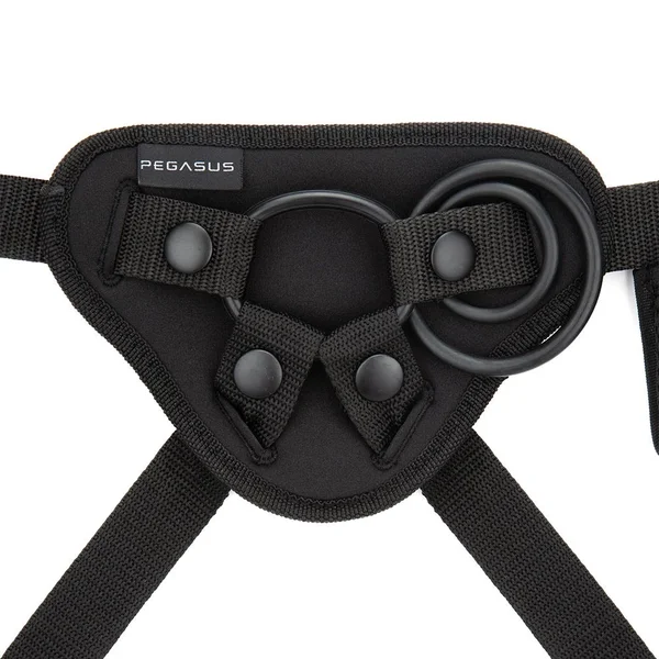 Pegasus 6-Inch Ripple P-Spot / G-Spot Rechargeable Remote Controlled Peg with Adjustable Harness — image 9 of 10