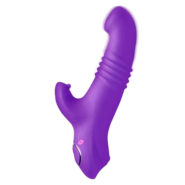 Gossip Blasters 7X Thrusting Silicone Rabbit Purple — image 4 of 5