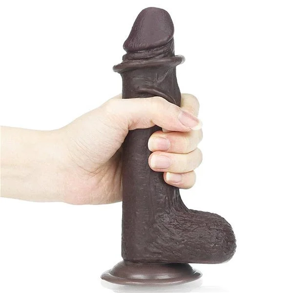 Lovetoy Sliding Skin 7-Inch Dual Layer Dong — image 17 of 25