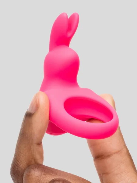 Happy Rabbit Rechargeable Silicone Rabbit Cock Ring Pink — image 9 of 10