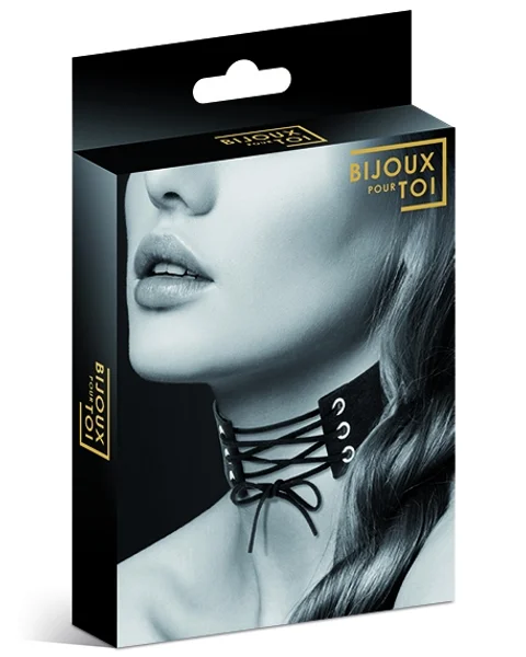 Bijoux Pour Toi - Black Laced Choker — image 2 of 2