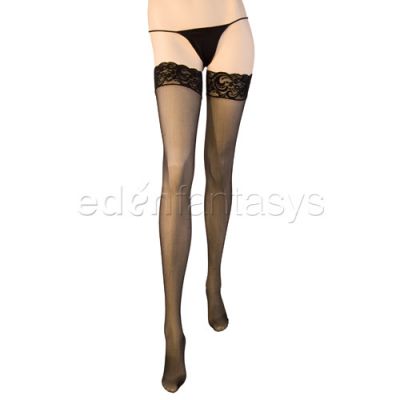 Lace Top Thigh High